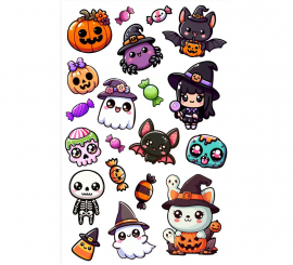 Sheet Tattoos Little Monsters
