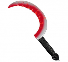 Sickle bloodstained 35 cm