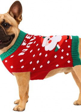 Jersey Navideño de Papá Noel para perro