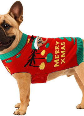 Jersey Navideño de Reno para perro