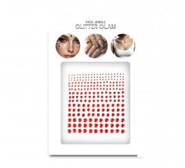 Adult Red Glitter Diamond Adhesive Jewels