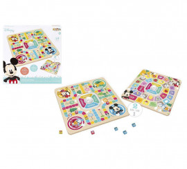 Juego de Mesa Mickey 2 en 1 en Madera