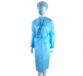 Surgeon Kit: Gown, Stethoscope, Mask and Cap