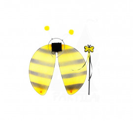 Yellow and Black Bee Kit: Wings and Wand