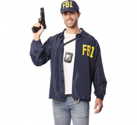 Adult FBI Agent Kit: Jacket and Cap