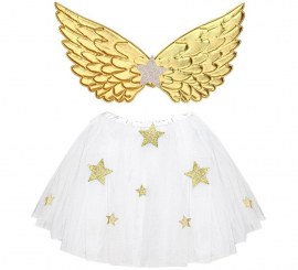 Kit de Ángel Infantil: Alas y Tutú