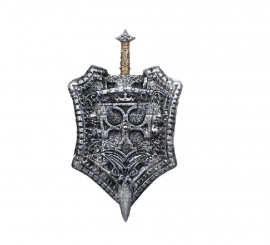 Crusader Knight Kit: 46 cm Toy Sword and Shield