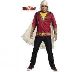 Shazam T-Shirt and Cape Kit for Adults