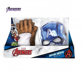 Captain America Kids Kit: Gloves and Mask