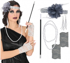 Kit de Charlestón de 5 Accesorios para mujer