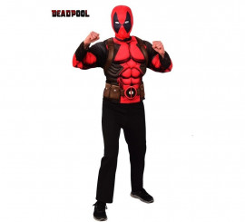 Adult Deadpool Kit: Top and Mask