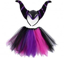 Two-tone Devil Kit: Headband and Tutu