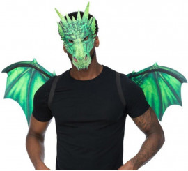 Green Dragon Kit: Mask and Wings