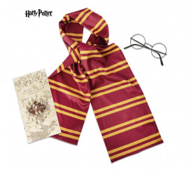 Harry Potter Kids Kit: Scarf, Glasses and Fake Marauder's Map