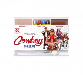 Kit de maquiagem de cowboy