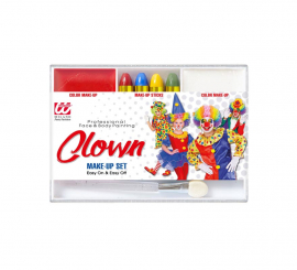 Kit de maquiagem de palhaço