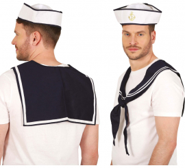 50s Sailor Kit: Hat and Collar