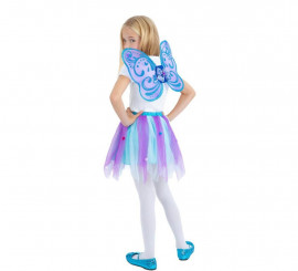 Children's Purple Butterfly Kit: Tutu and Wings