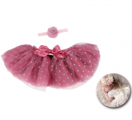 Newborn Kit for children: Tutu and Camellia flower headband