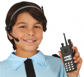 Kit de Oficinista: Walkie Talkie y Auriculares