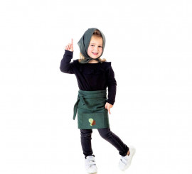 Green Autumn Chestnut Tree Kit or Costume for girl