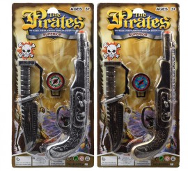 Pirate Kit: Compass, Knife and Blunderbuss in 2 assorted models