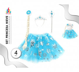 Kit Tutu Princesa Nieve 4Pc