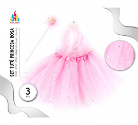 Kit Tutu Princesa Rosa