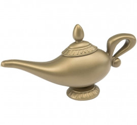 Golden Genie Lamp 23x11 cm