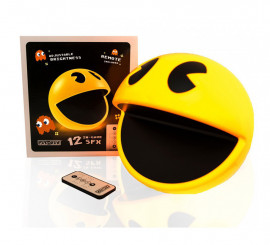 Lâmpada Pac-Man com som e controle remoto