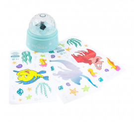 The Little Mermaid Projector Lamp with Disney stickers