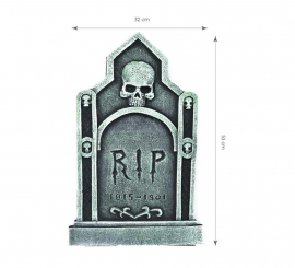 RIP Skull Tombstone 53 cm