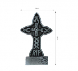 Tombstone Cross RIP of 61x38 cm