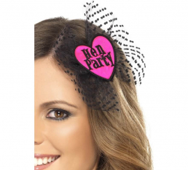 Bow with hairnet Hen Party