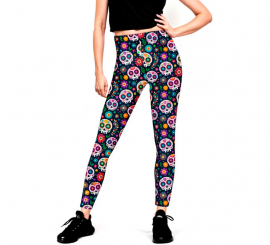 Catrina Skull Leggings for Women