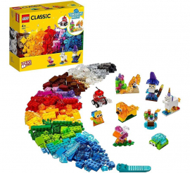 Lego Classic, Ladrillos Creativos Transparentes