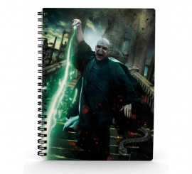 Harry Potter Voldemort 3D Notebook