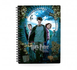 Caderno 3D Harry Potter e o Prisioneiro de Azkaban