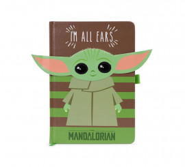 Notebook A5 Baby Yoda The Mandalorian Ears