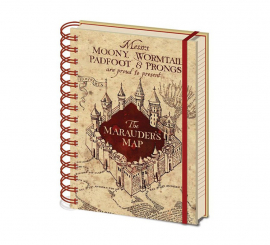 Harry Potter Notebook Marauder's Map