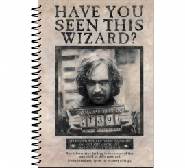 Harry Potter Wanted Notebook