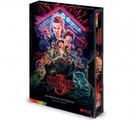 Premium A5 Notebook Stranger Things VHS Season 3