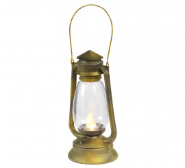 Old Lantern with Flickering Led Light