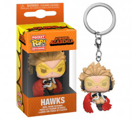 Mini Funko Pop Keychain! Hawks My Hero Academia