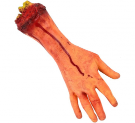 Amputated Hand with Blood