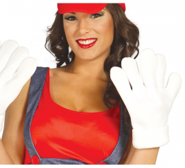 Hands or gloves of a red Plumber or Little Mouse