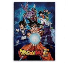 Dragon Ball Super cobertor de lã