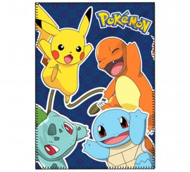 Manta de lã Pokémon inicial