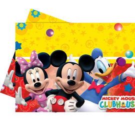 Mickey Mouse Plastic Tablecloth 120x180 cm