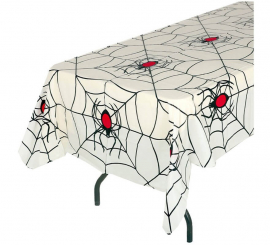 Cobweb Plastiktischdecke 135x270 cm
